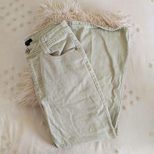 COPY - Sage green Forever 21 baggy low rise women's pants